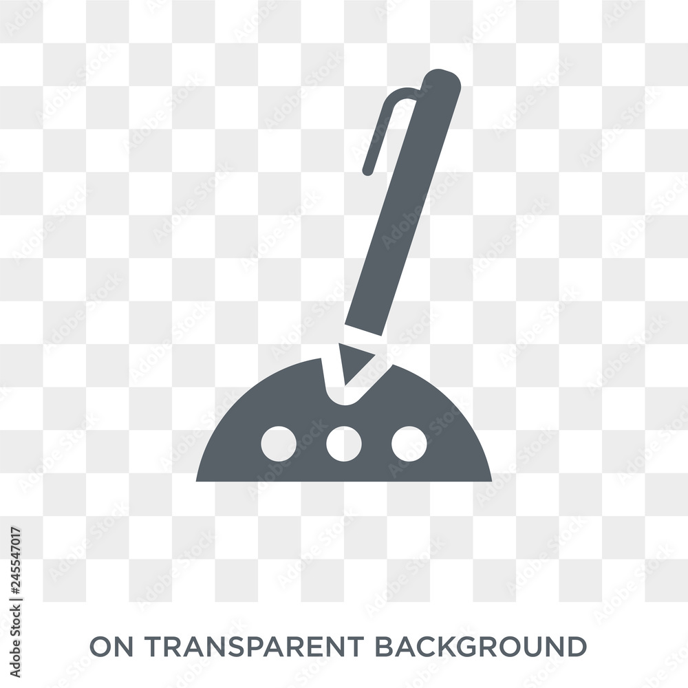 Poster electronic signature icon. electronic signature design concept from electronic devices collection. s