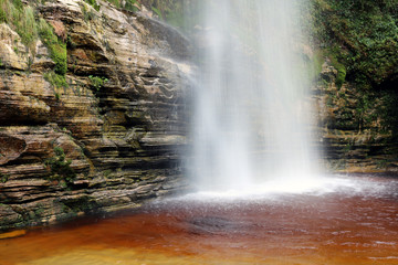 waterfall in forest