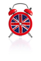 British flag alarm clock