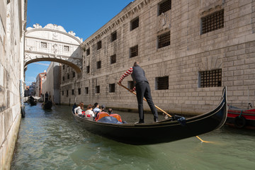 Obraz na płótnie Canvas Seufzerbrücke in Venedig, Italien