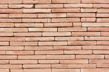 Brown brick wall as a background or texture