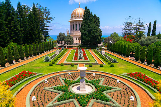 Bahai Gardens, Haifa, Israel