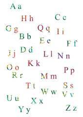 Hand Draw for Alphabet