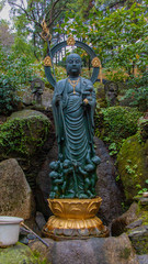 Standing 3D Japanese Monk Statue 