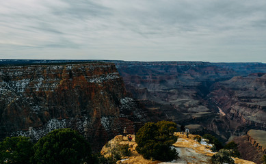 Fototapeta na wymiar Beautiful aerial View of the Grand Canyon
