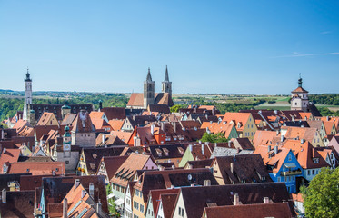 Fototapeta premium Rothenburg ob der Tauber, Bayern, Deutschland