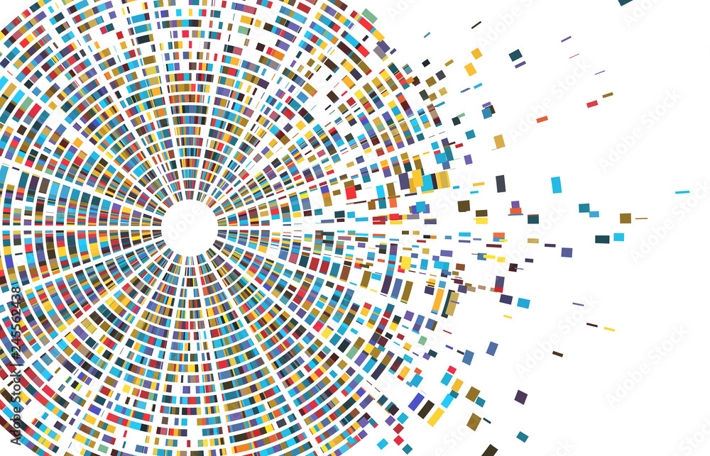 Poster dna test infographic. genome sequence map, chromosome architecture and genetic sequencing chart abst
