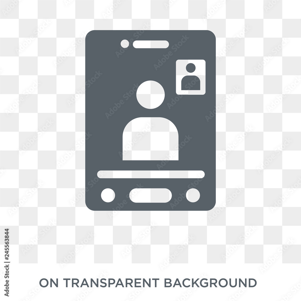 Poster video call icon. video call design concept from communication collection. simple element vector illu