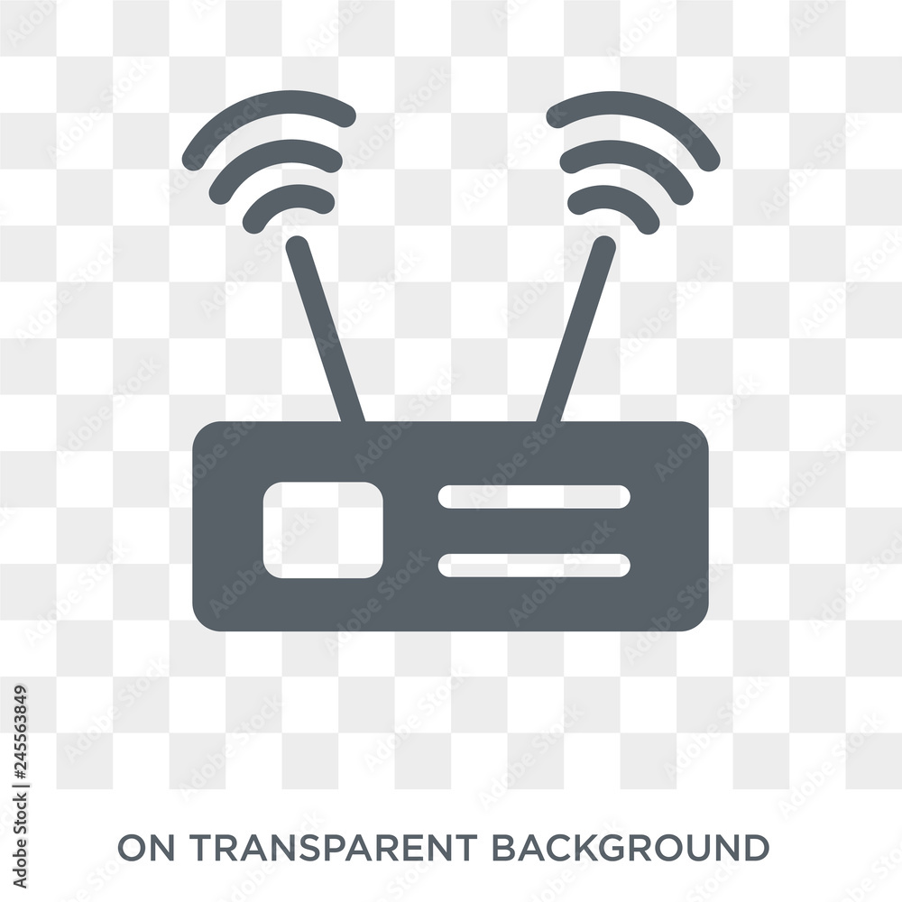 Poster transmitter icon. transmitter design concept from communication collection. simple element vector il