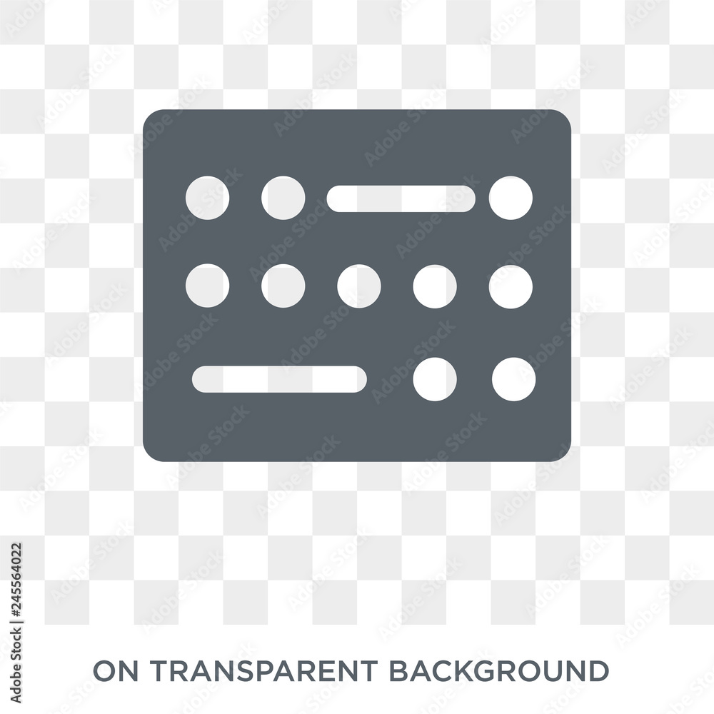 Poster morse code icon. morse code design concept from communication collection. simple element vector illu
