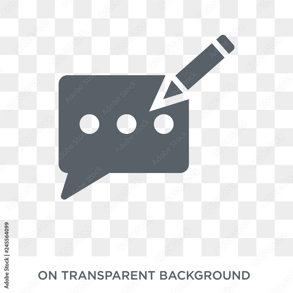 Aufkleber feedback icon. feedback design concept from communication collection. simple element vector illustra