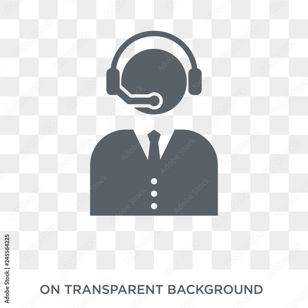 Poster call center icon. call center design concept from communication collection. simple element vector il