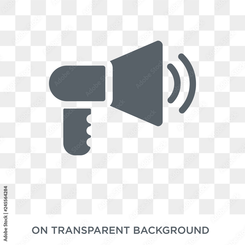 Poster announcement icon. announcement design concept from communication collection. simple element vector 