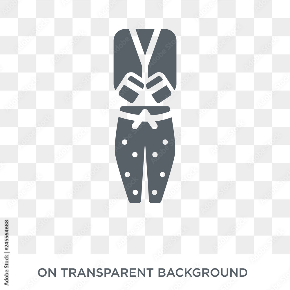 Poster pijama icon. pijama design concept from clothes collection. simple element vector illustration on tr