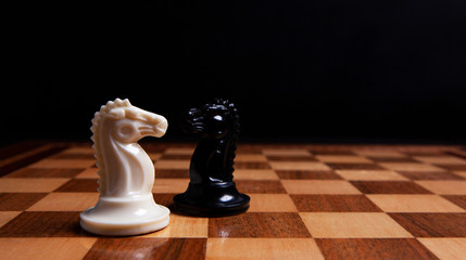 chess pieces board