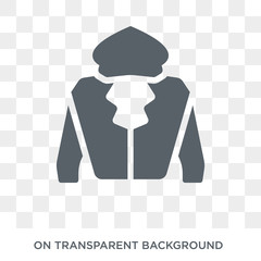 windbreaker icon. windbreaker design concept from Windbreaker collection. Simple element vector illustration on transparent background.