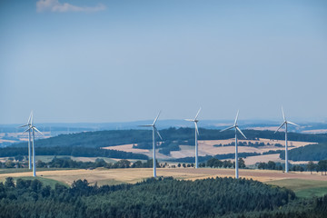 Windräder in Hessen