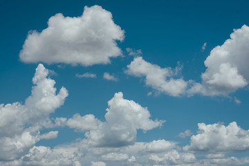 Blue sky and clouds