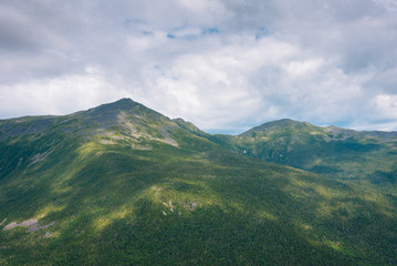 Views of the White Mountains from Mount Washington, New Hampshire