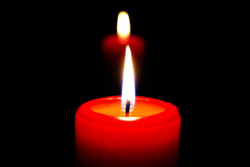 candle in the dark