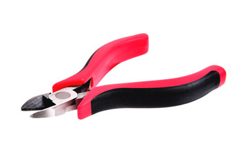 Obraz premium side cutter red black isolate close up