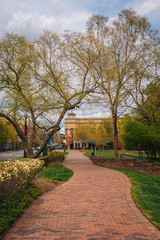 Fototapeta premium The Alexandria African American Heritage Park, in Alexandria, Virginia