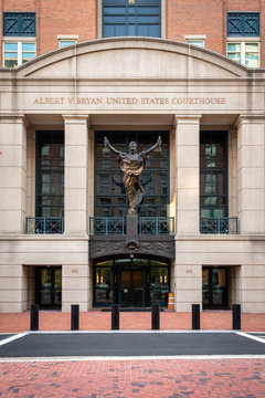 The Albert V Bryan United States Courthouse, in Alexandria, Virginia