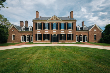 Fototapeta na wymiar Woodlawn Plantation, in Mount Vernon, Virginia