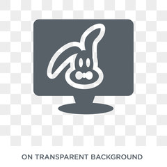 animation icon. Trendy flat vector animation icon on transparent background from Cinema collection. High quality filled animation symbol use for web and mobile