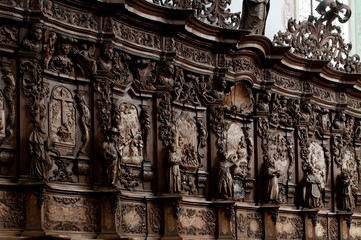 Chorgestühl in der Kirche Sankt Magnus in Bad Schussenried