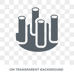 car distributor cap icon. car distributor cap design concept from Car parts collection. Simple element vector illustration on transparent background.