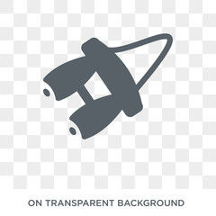 Binoculars icon. Binoculars design concept from Camping collection. Simple element vector illustration on transparent background.