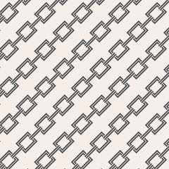 linear geometric vector pattern, repeating abstract chain, dark gray line of abstract chain. graphic clean design for fabric, event, wallpaper etc. pattern is on swatches panel