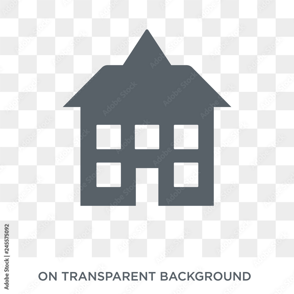 Poster takeover icon. trendy flat vector takeover icon on transparent background from business collection. 