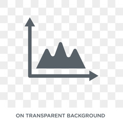 Random walk theory icon. Trendy flat vector Random walk theory icon on transparent background from business   collection. High quality filled Random walk theory symbol use for web and mobile