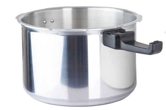 Metal pot for cooking