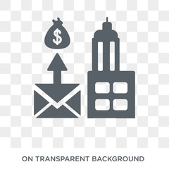 Credit crunch icon. Credit crunch design concept from Credit crunch collection. Simple element vector illustration on transparent background.