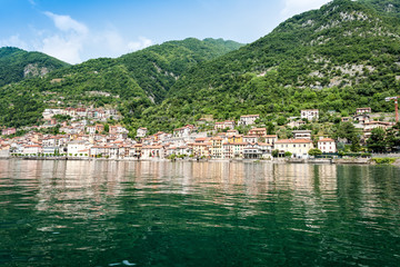 Fototapeta na wymiar The most beautiful lake on the world, Como Lake. Lombardy. The most beautiful lake on the world, Como Lake. Lombardy, Italy. 