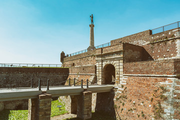 King's Gate at Belgrade Fortress, the core and the oldest section of the urban area of Belgrade, Serbia.