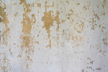 white background of natural cement or stone old wall texture