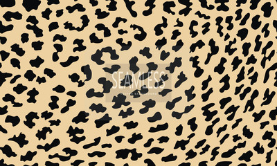 Leopard seamless pattern. Animal print. Vector background. animal skin, tiger stripes, abstract pattern, line background, fabric. drawn vector illustration. Poster, banner. artwork, monochrom.