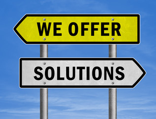 we offer solutions