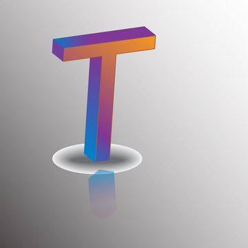  logoT gradient/In the drawing, the logo of the letter T, the logo for the company, the company, organization, institution, logo, brand.