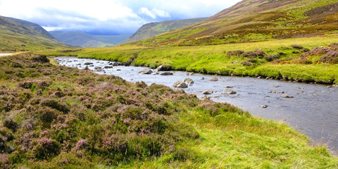 Fototapeta na wymiar Río en Escocia