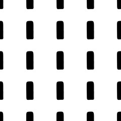 Seamless vector geometrical pattern with hand drawn decorative elements. Graphic design, drawing illustration. Print for fabric, textil, wallpaper, wrapping, packaging. Doddle style,