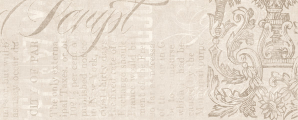 Obraz premium Romantic background. Love letter. Wedding design. Valentine's Day background.