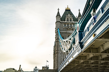 Fototapeta na wymiar England, London, Tower Bridge