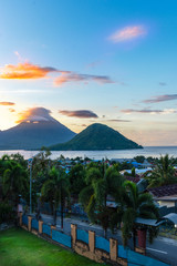 ternate island landscape Indonesia