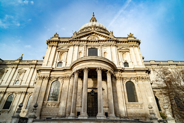 Fototapeta na wymiar England, London, St Paul`s Cathedral