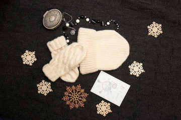 Knitting and decorations